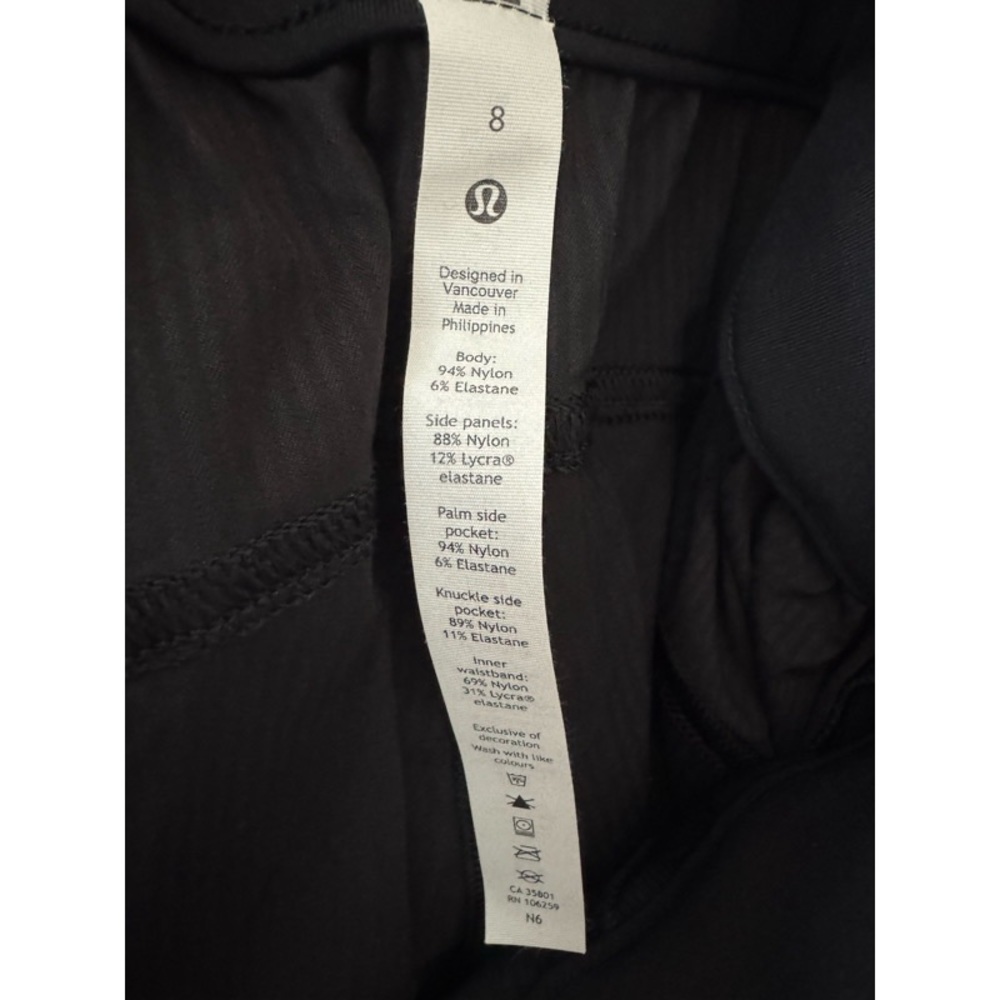 NWT Lululemon Beyond the Studio Jogger Black - Picture 7 of 13